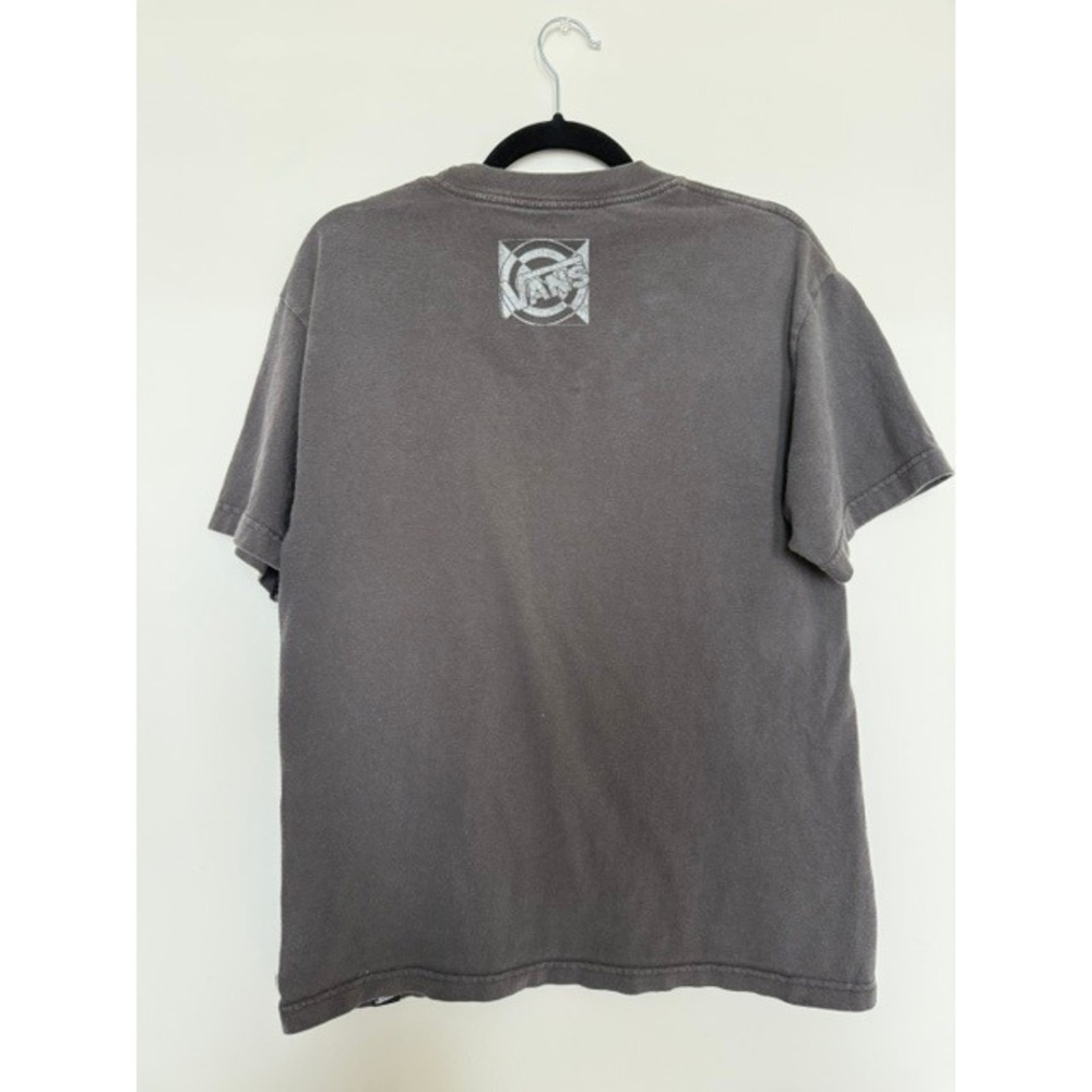 Vans Faded Black Graphic Logo T-Shirt | Men's/Unisex Medium | Streetwear Tee - Picture 4 of 4